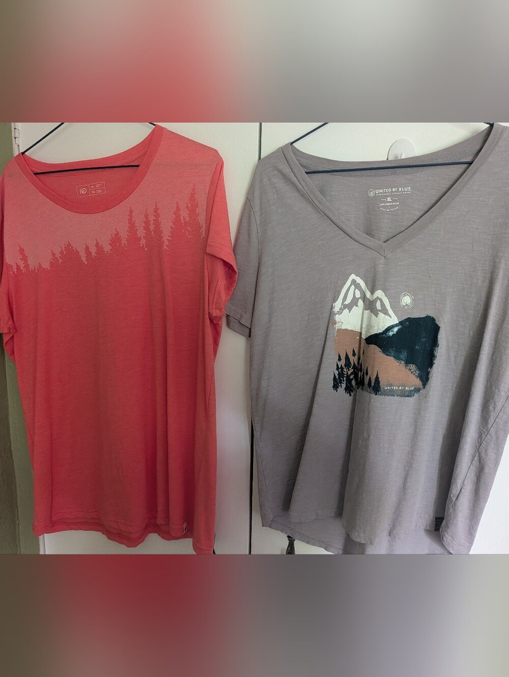 NWOT Women's Tee's (Ten Tree & United We Stand) Size XL